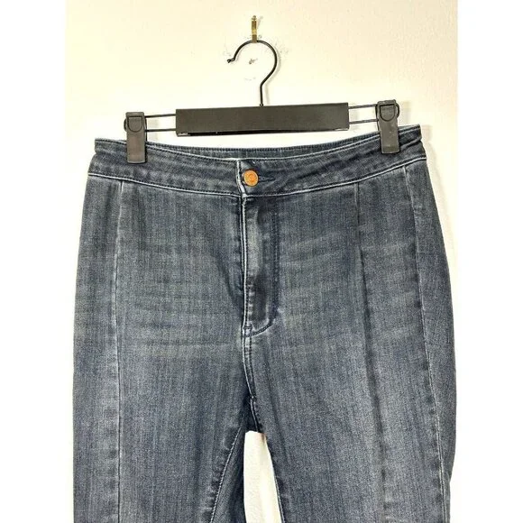 Anthropologie Pilcro High-Rise Denim Legging Women's‎ Sz 27 p Dark Wash Petite - Picture 3 of 14